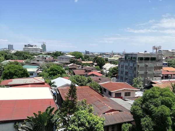 Cebu English Global Academy屋上から見渡せる景色