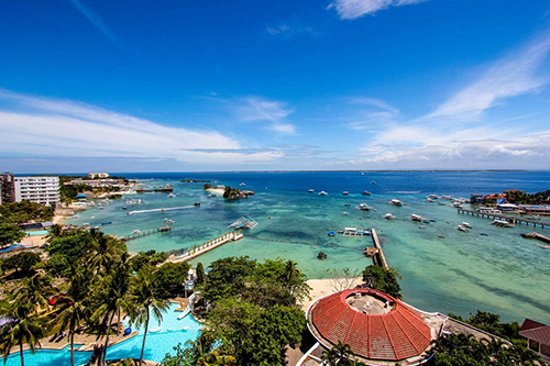 CEBU BLUE OCEAN ACADEMY寮からの風景