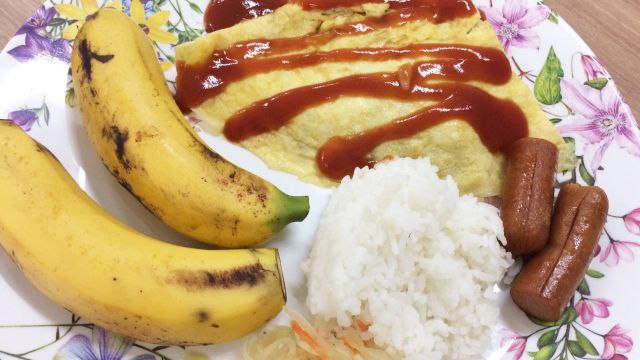 CEBU BLUE OCEAN ACADEMY食事例