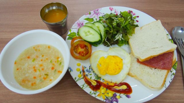 CEBU BLUE OCEAN ACADEMY食事例