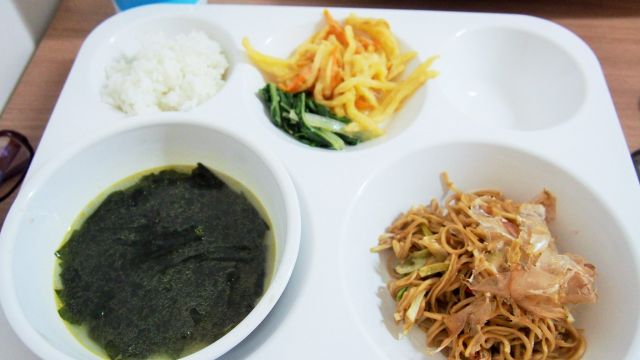 CEBU BLUE OCEAN ACADEMY食事例