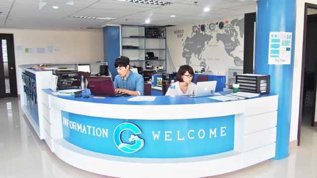 CEBU BLUE OCEAN ACADEMYフロント