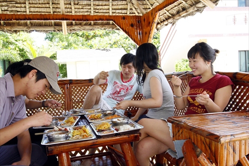 English Fella 1_昼食風景