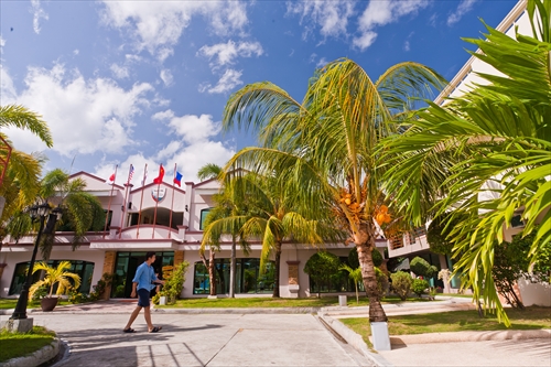 English Fella 1 キャンパス内