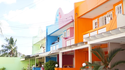 QQ English IT Parkドミトリー外観