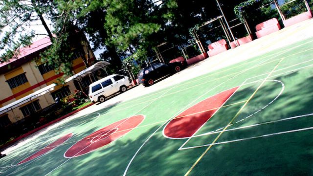 バスケットコート HELP ロンロン_バスケットコート